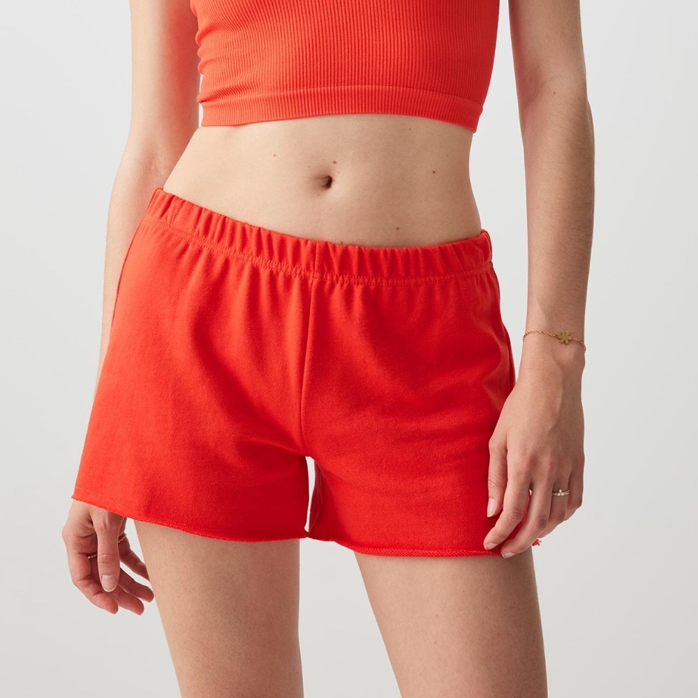 Ardene Bright Red Athletic Shorts